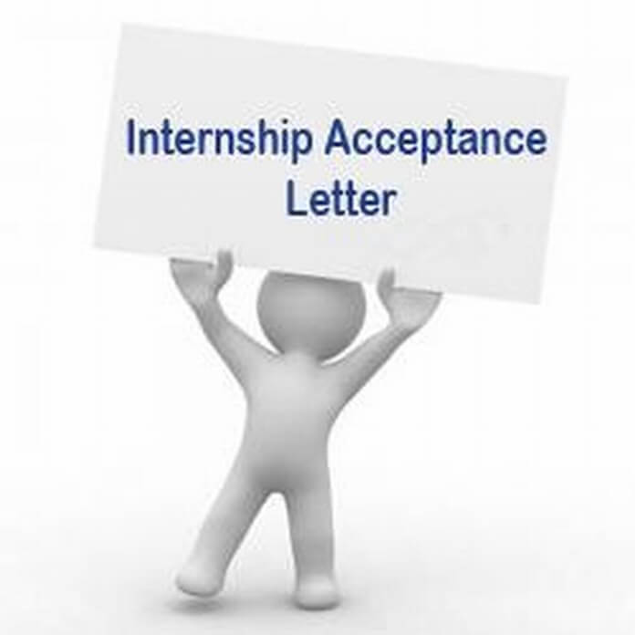 Sample Internship Acceptance Letter