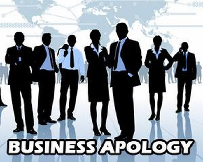 Business Apology Letter sample