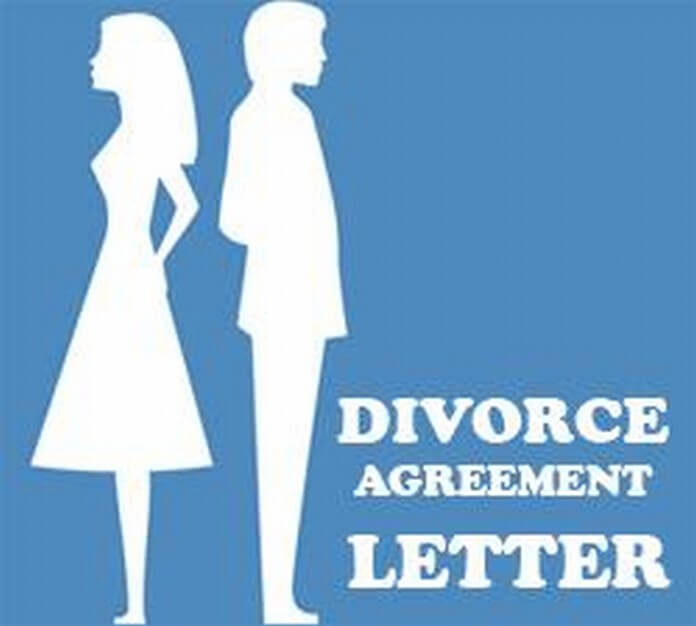 Divorce Agreement Letter