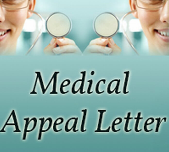 Medical Appeal Letter Format