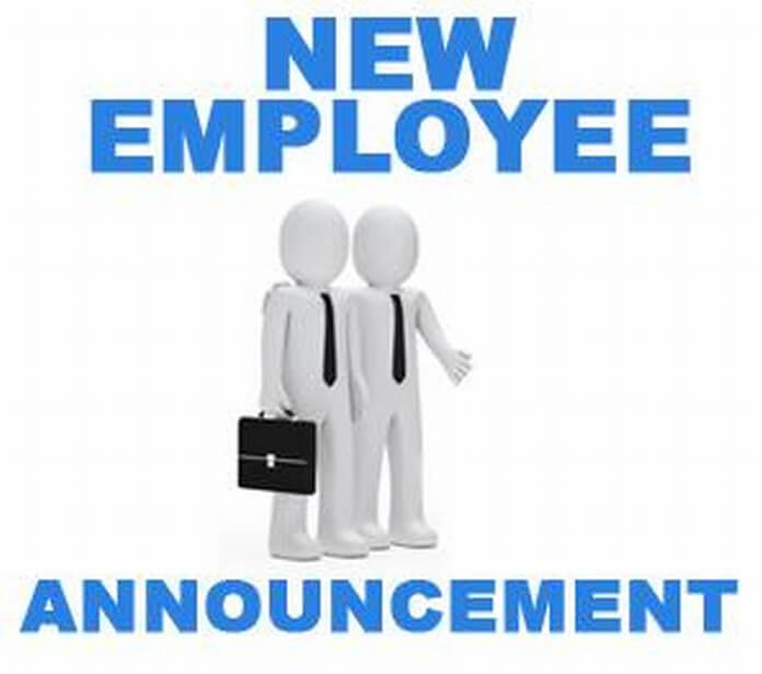 New Employee Announcement Letter