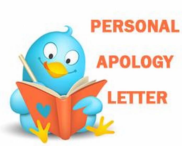 personal apology letter sample