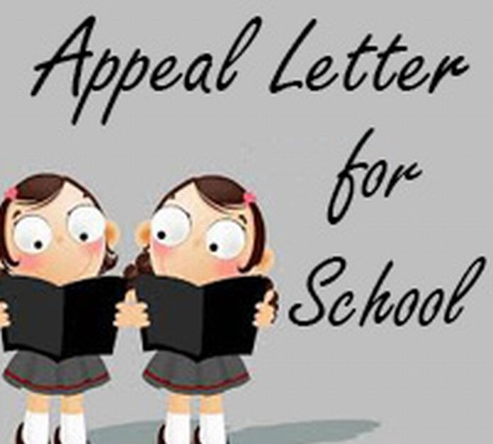 Appeal Letter for School