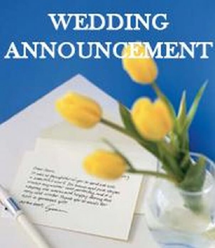 Wedding Announcement Letters