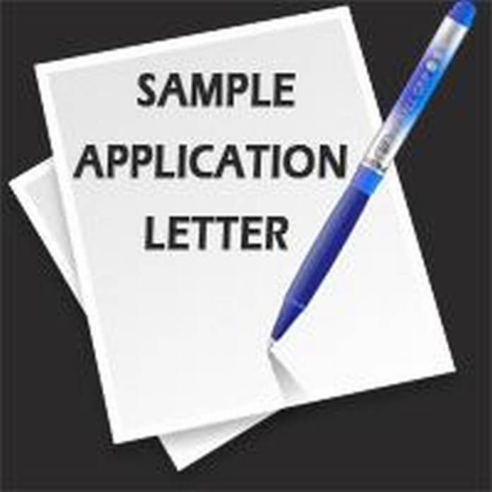 Sample Application Letter