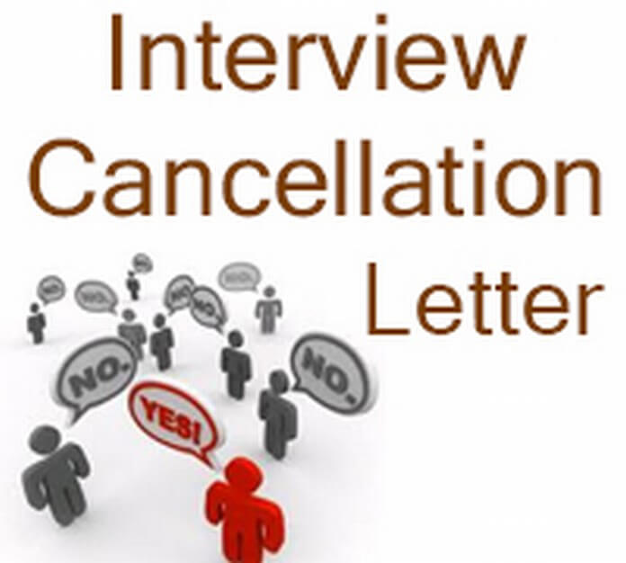 Interview Cancellation Letter