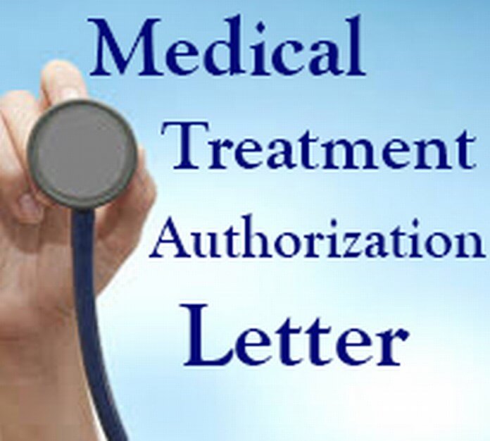 Medical Treatment Authorization Letter