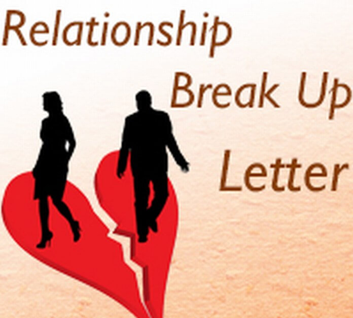 Relationship Break up Letter