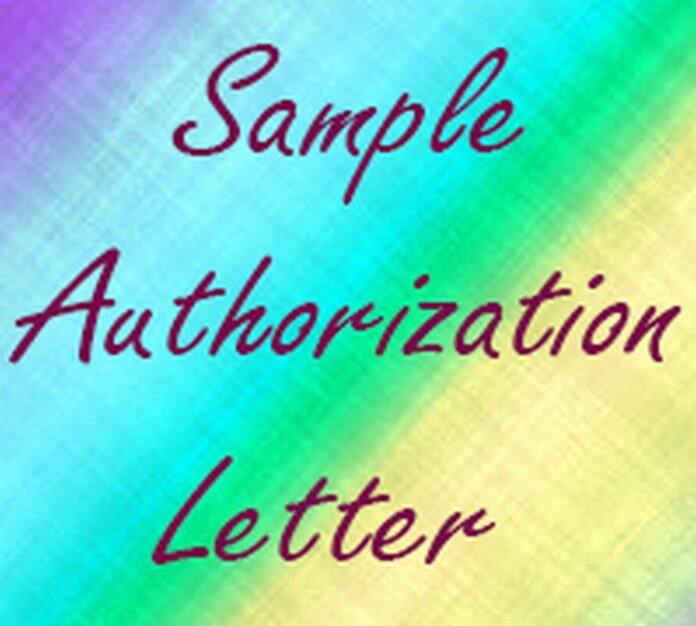 Authorization Letter Sample