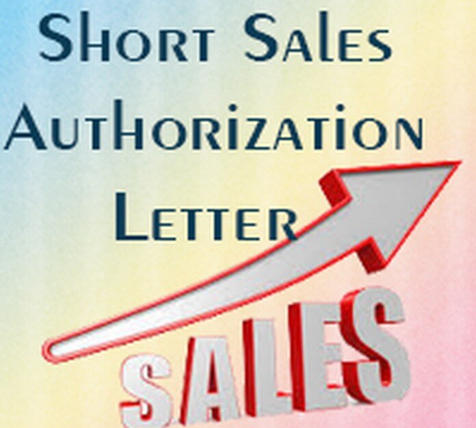 Short Sale Authorization Letter