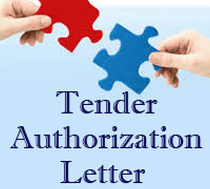 Tender Authorization Letter