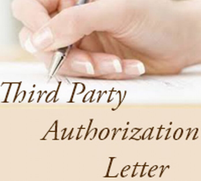 Third Party Authorization Letter