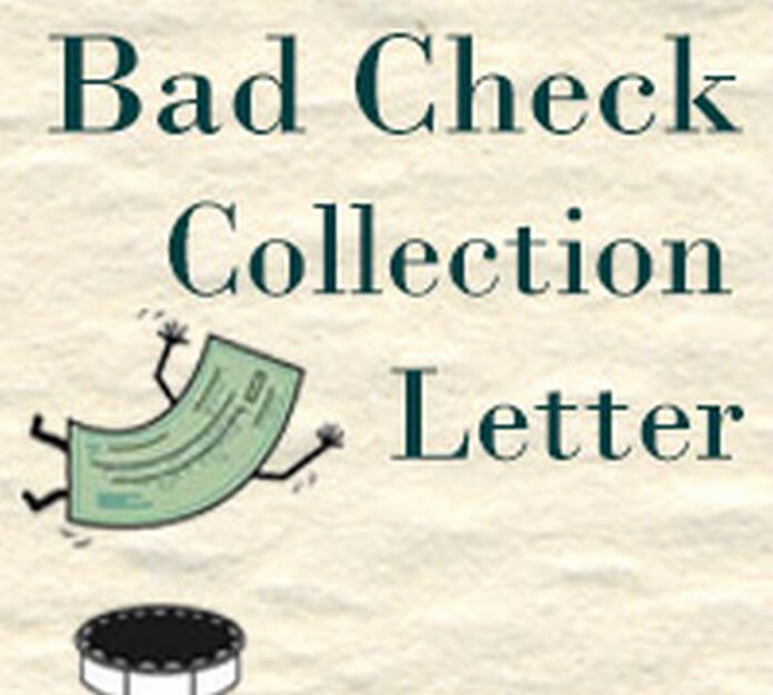 Bad Check Collection Letter