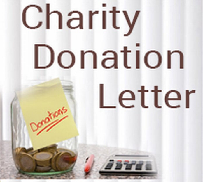 Charity Donation Letter sample