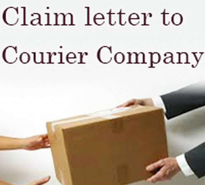 Claim Letter to Courier Company
