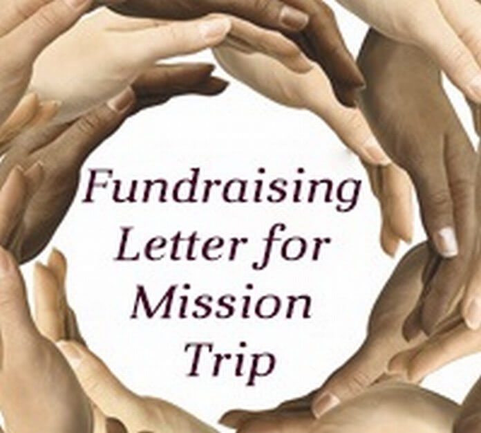 Fundraising Letter for Mission Trip