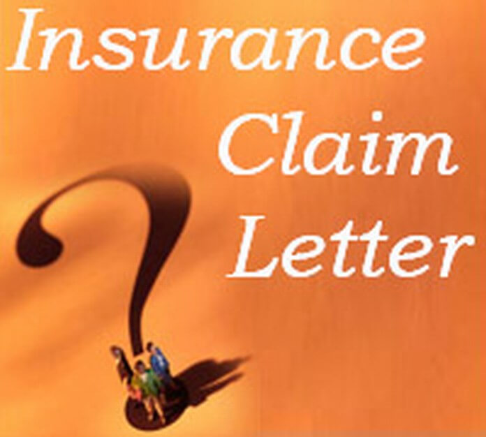 Insurance Claim Letter