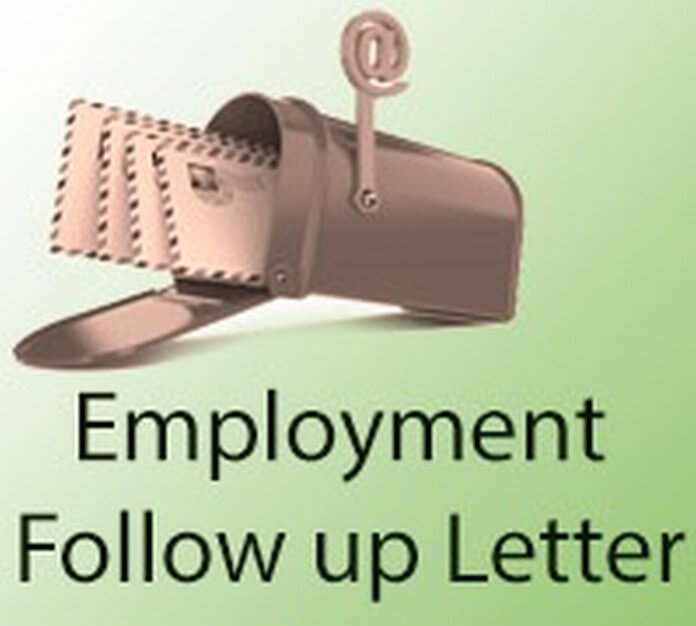 Sample Employment Follow up Letter