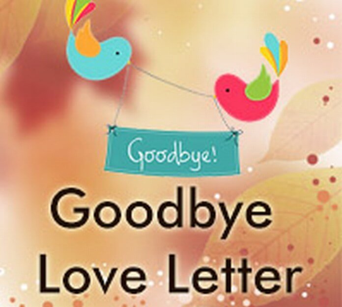 best Goodbye Love Letter