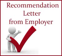 Recommendation Letter from Employer