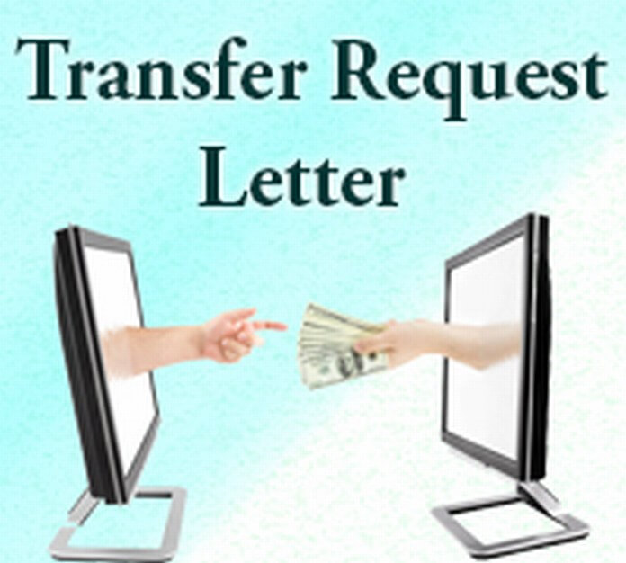 transfer application letter on medical ground