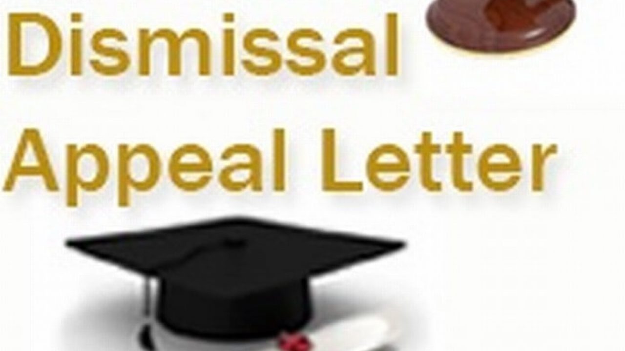 Academic Dismissal Appeal Letter - Free Letters