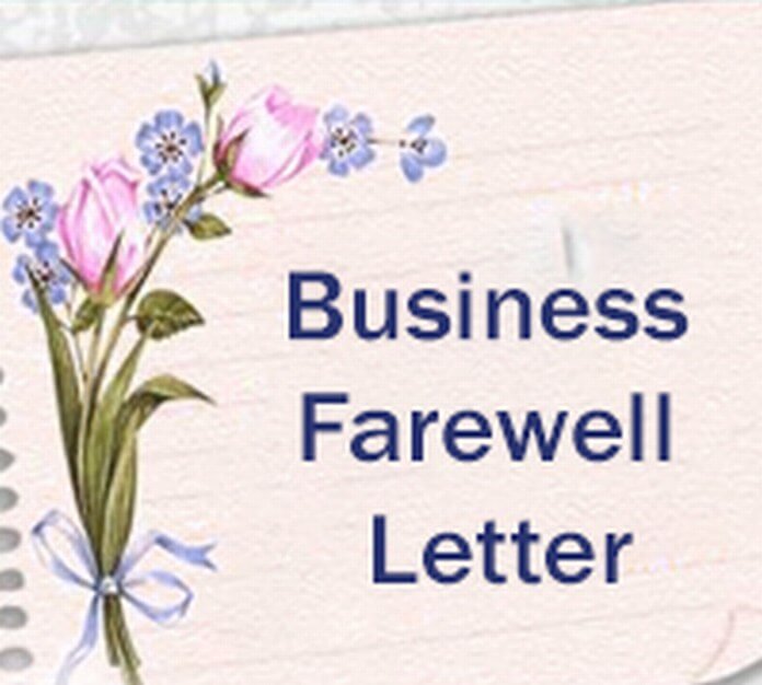 Business Farewell Letter