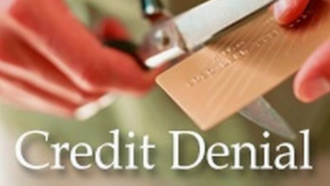 Credit Denial Letter