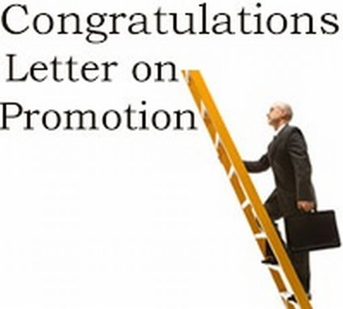 Sample Congratulation Letter on Promotion