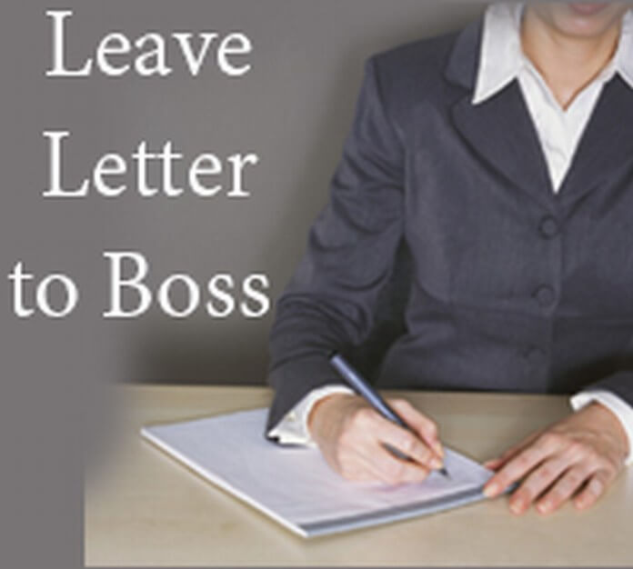 Leave Letter to Boss