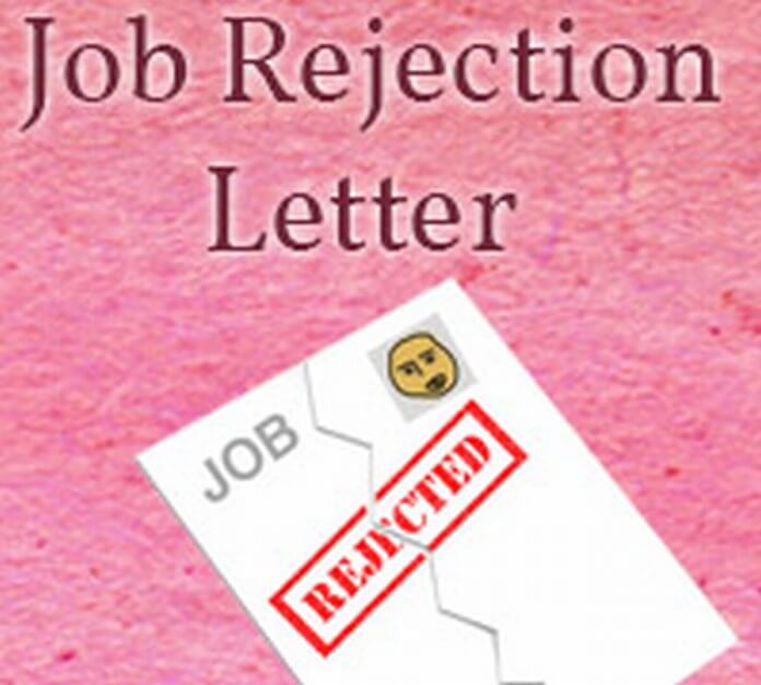 Job Rejection Letter