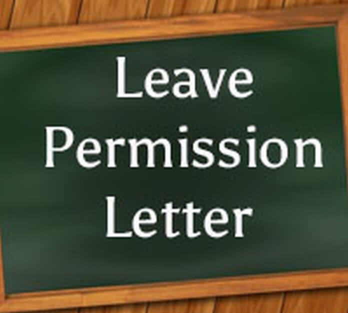 Leave Permission Letter