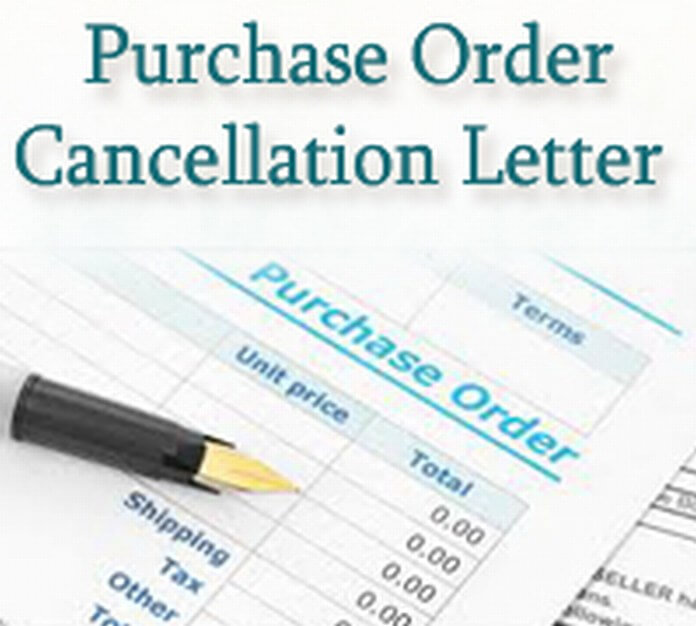 Purchase Order Sample Letter from www.lettersfree.com
