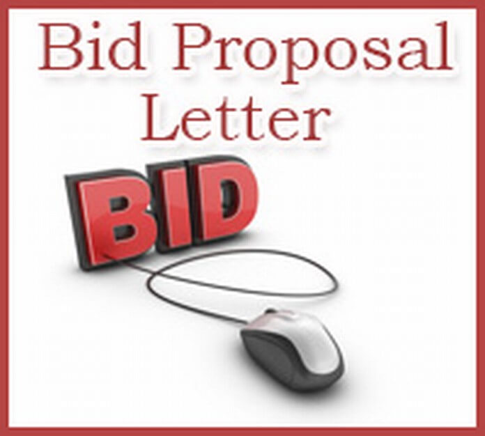 Bid Proposal Letter