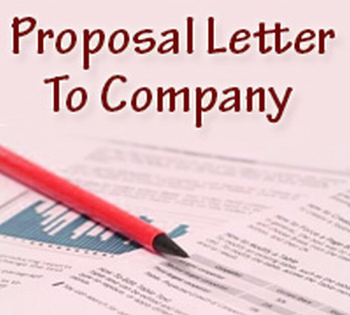 Proposal Letter To Company