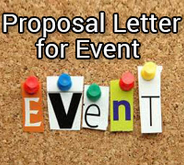 Proposal Letter for Event