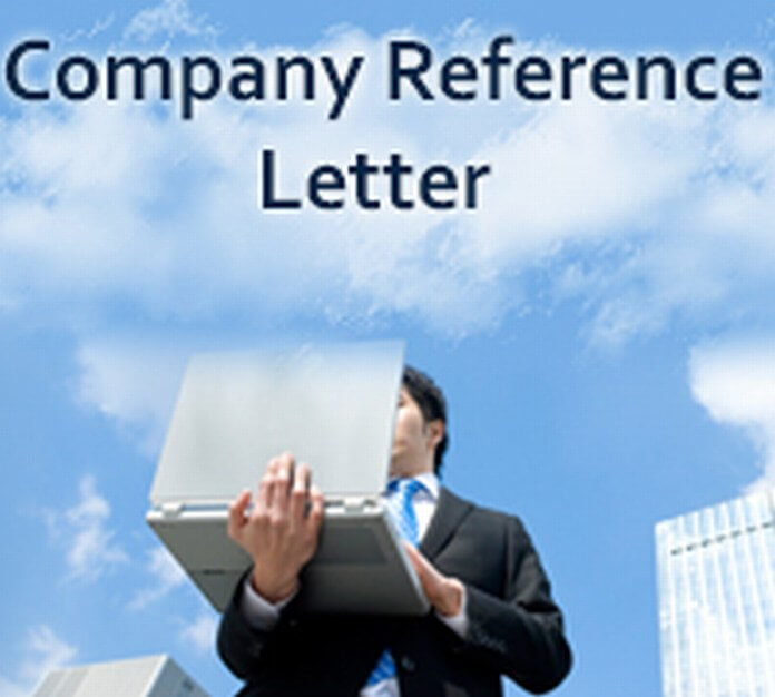 Company Reference Letter