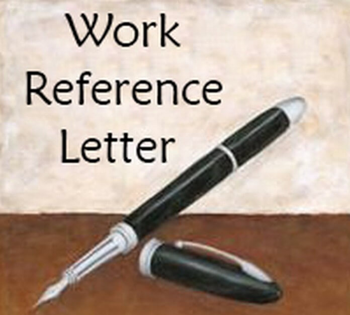 Work Reference Letter