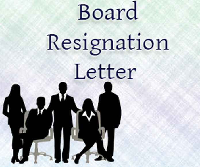 Board Resignation Letter