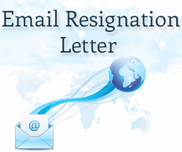 email resignation letter