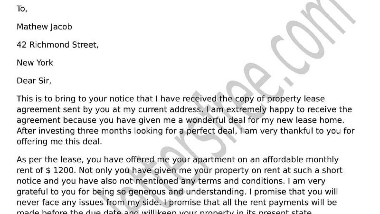 loan application letter for house rent