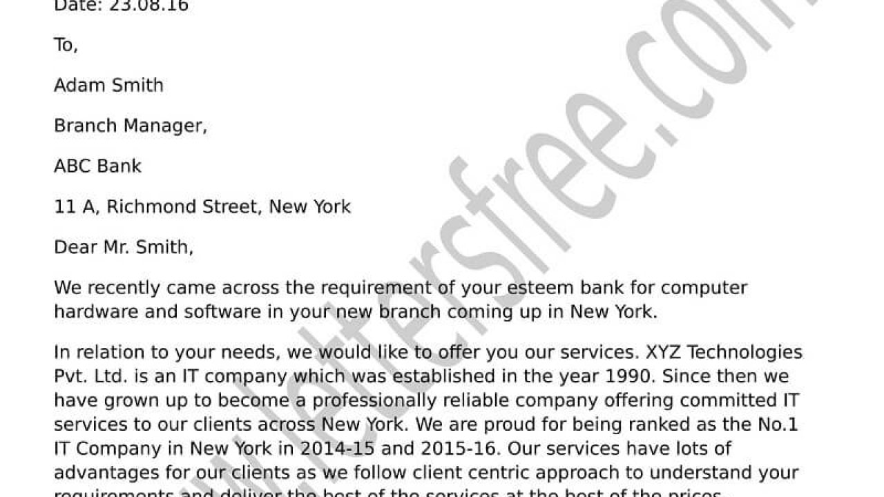 Sample Business Letter of Introduction to New Clients Example Pertaining To New Business Introduction Email Template