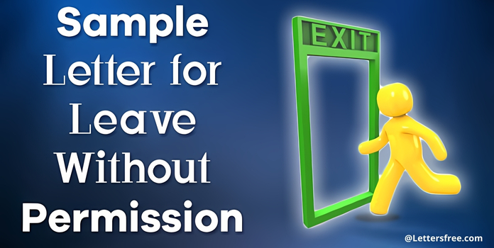 sample-letter-leave-without-permission