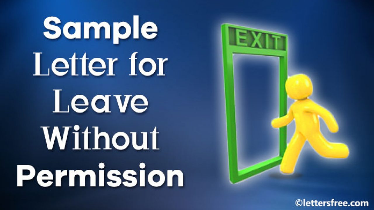[19+] Sample Query Letter For Leaving Office Without Permission