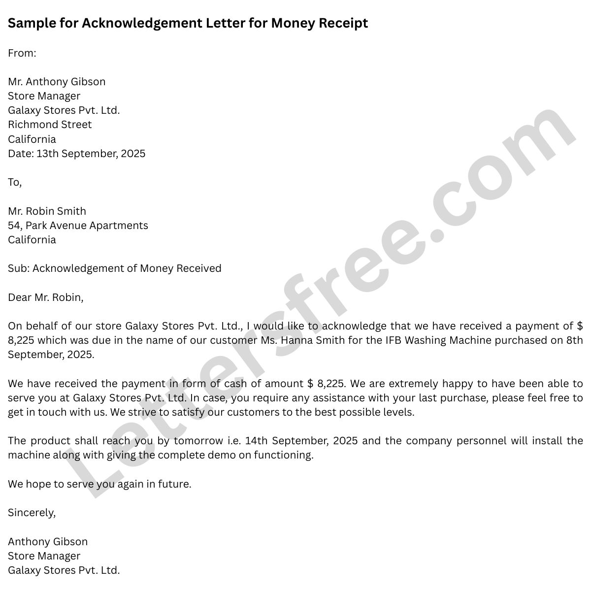 format-acknowledgement-letter-money-receipt