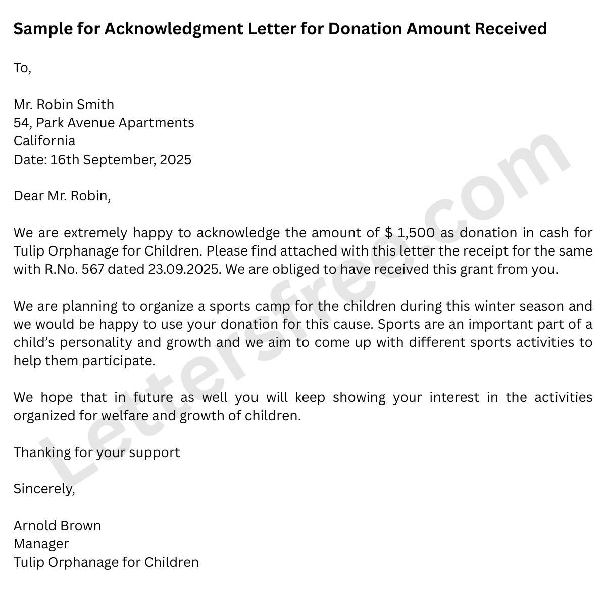 acknowledgment-letter-receiving-donation-amount