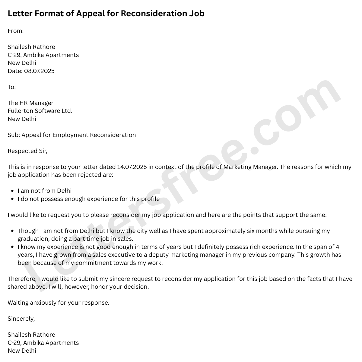 letter-format-of-appeal-for-reconsideration-job