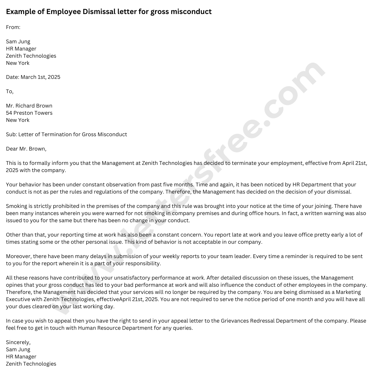 sample-employee-dismissal-letter-for-gross-misconduct