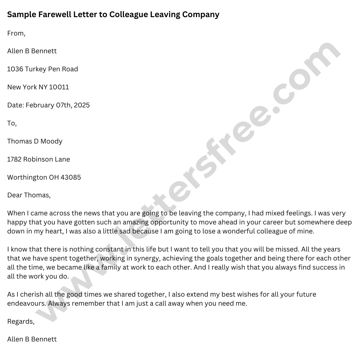 farewell-letter-to-colleague-leaving-company