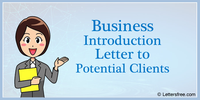 Business Introduction Letter to Potential Clients